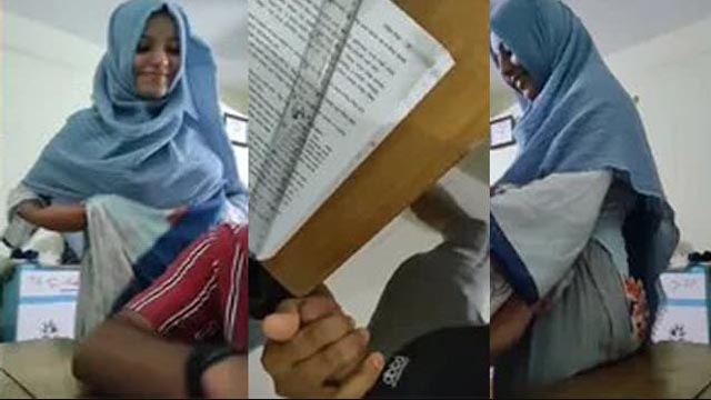 Desi Muslim Hijabi School Girl Fucking With Tuitor